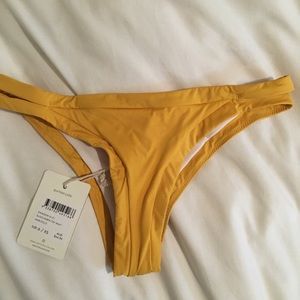 Rhythm yellow bikini bottom